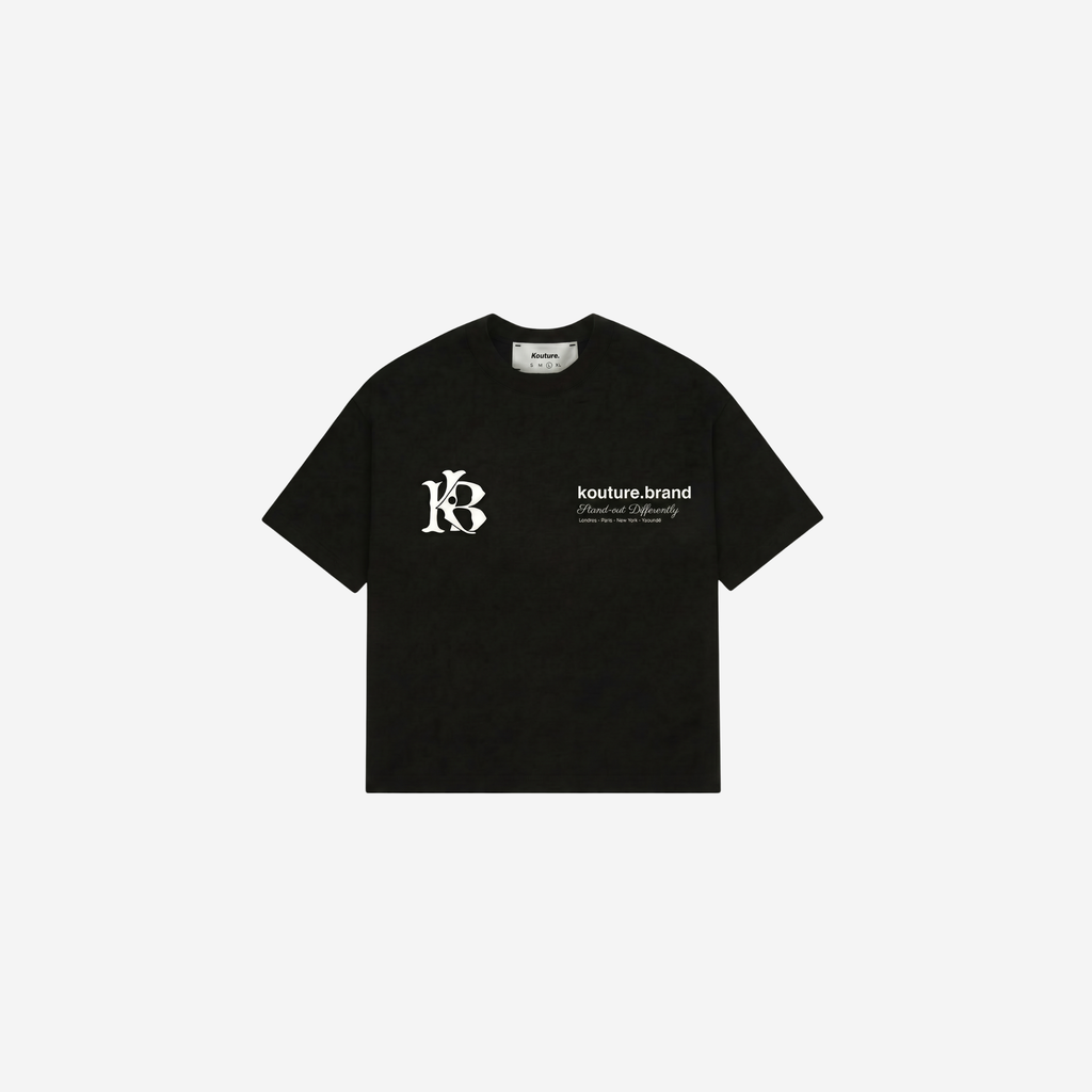 Stand-out Differently Tee/ jet white